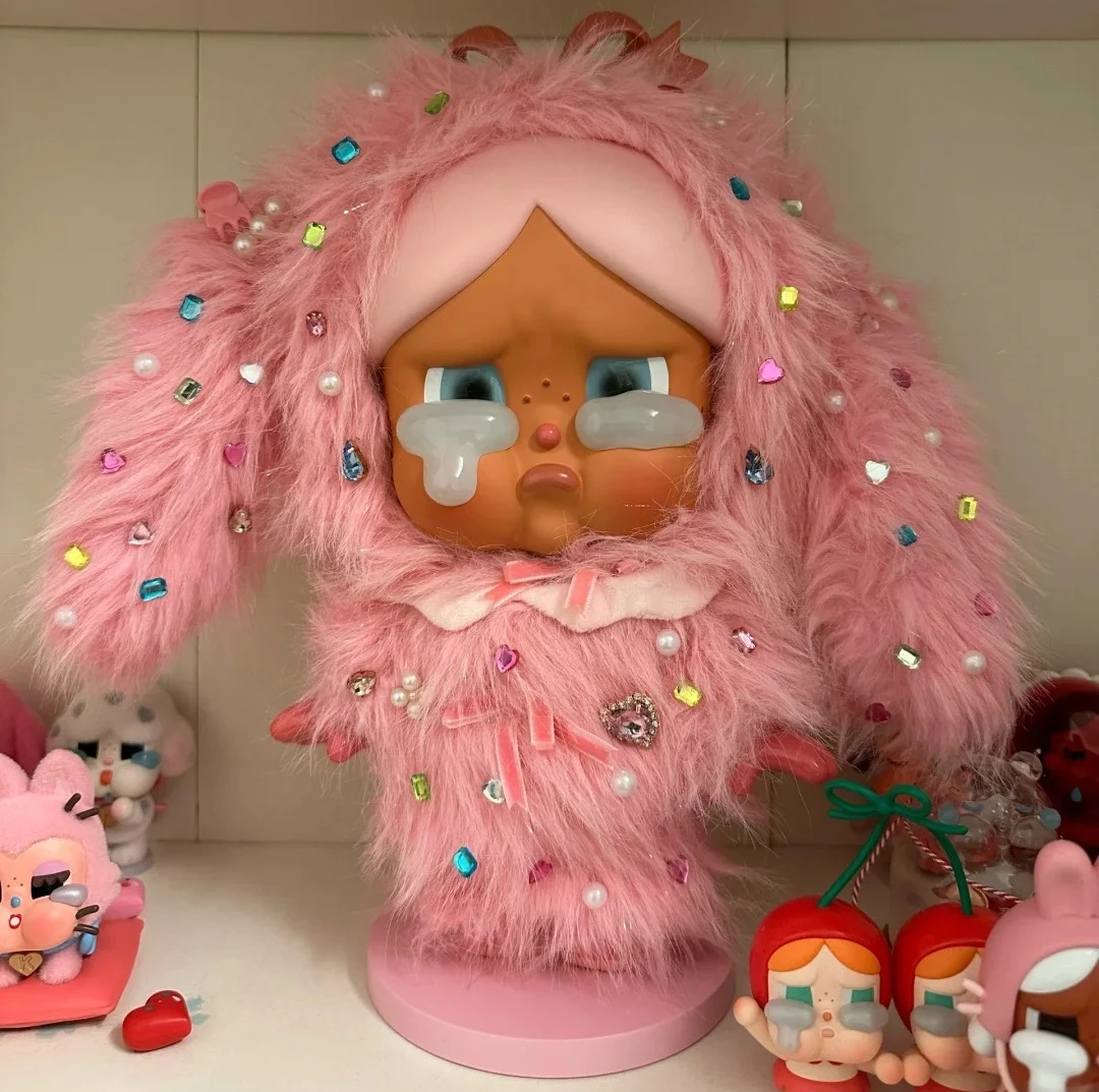 

POP MART MEGA CRYBABY 400% слезы сияют яркой серии милые игрушки-куклы коллекция-сюрпризов подарки на день рождения