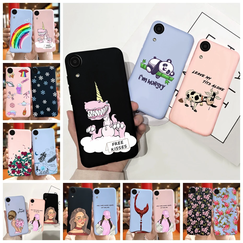 For Samsung Galaxy A03 Core Case Girl Cute Soft Silicone Phone Cover For Samsung A03 Core Fundas GalaxyA03 A 03 Core A032F Shell
