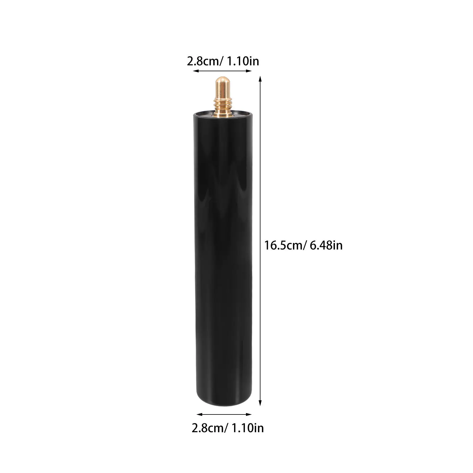 Billiard Lengthener Enhanced Stability High Strength Pool Cue Extender Small Head Extension Precise Shot Cue Extension Tool For
