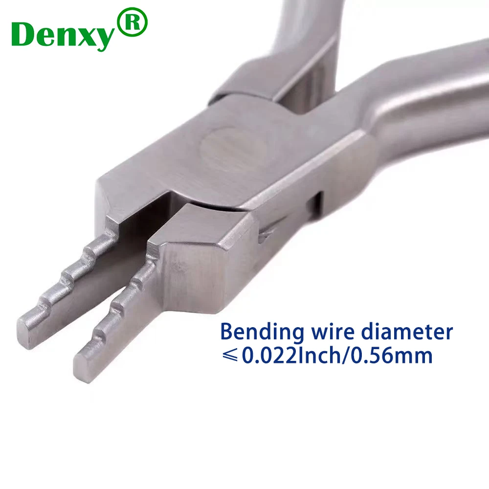 

Denxy A+ Quality Medical stainless steel manual polishing Dental Orth Vertical Curved Pliers Bow Wire Vertical Bending Pliers