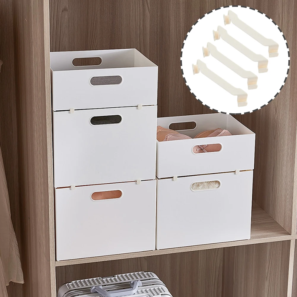 Storage Box Right Angle Corner Stacking Aid Multipurpose Storage Basket Support Stand For Bathroom