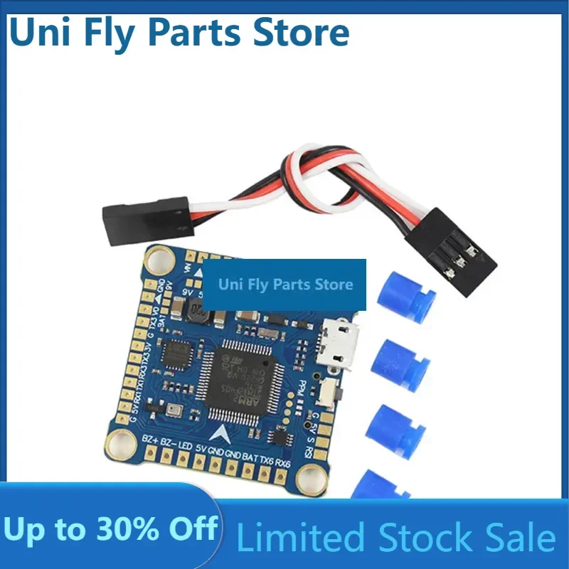 UniFlyNewest INAV/Betaflight F4 V3S PLUS Flight Controller Board Built-in Barometer OSD TF Slot 30A 4IN1 ESC For FPV Racing Car
