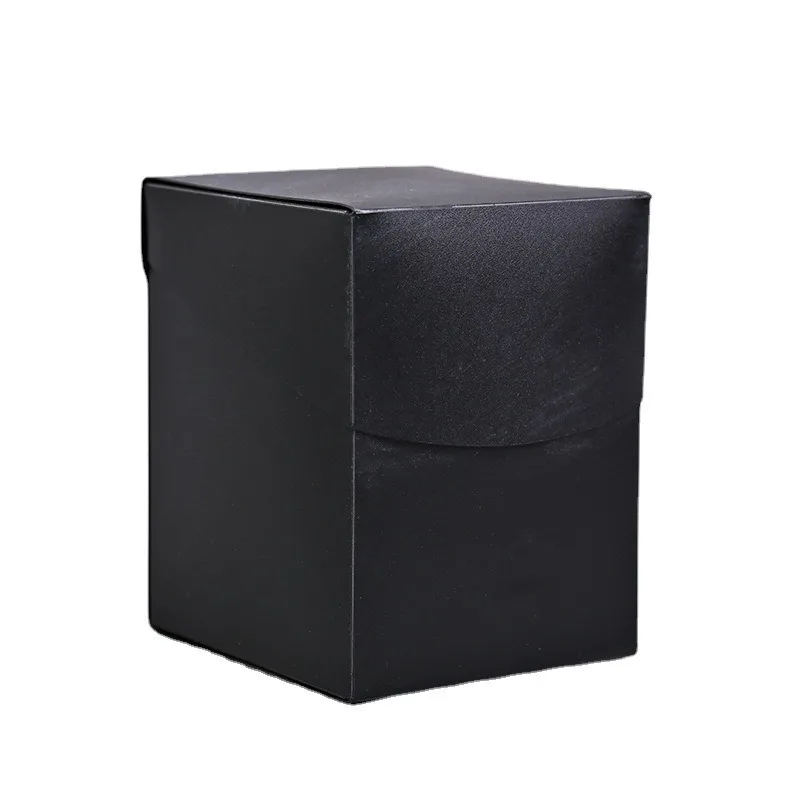 New Solid Color Protect & Store Valuable Cards Deck Box for 100+ Pokemon/Magic/YuGiOh Collectible Trading Cards Storage Box