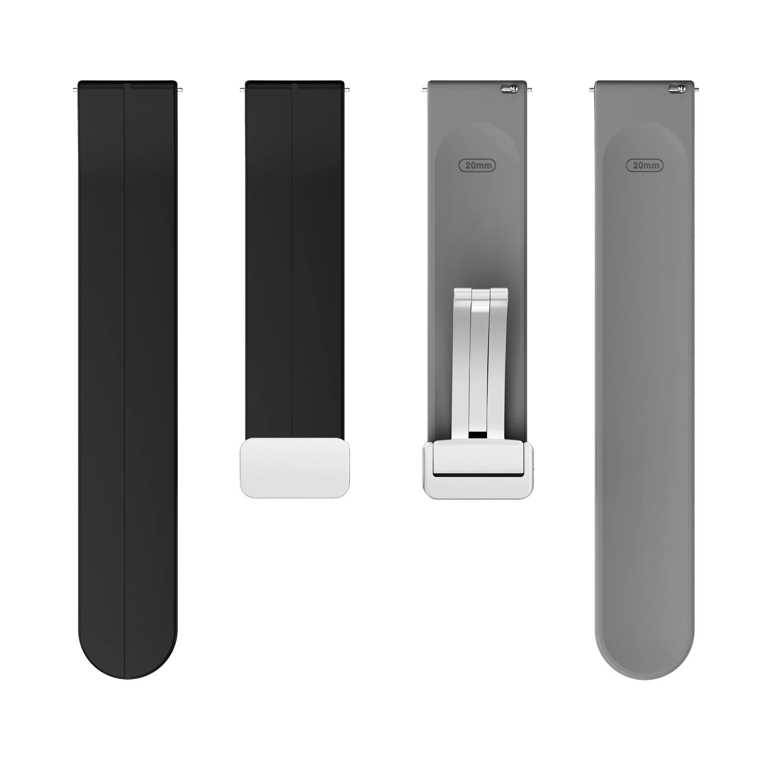 สาย20มม. สำหรับ Garmin venu SQ 2 plus vivoactive 3 5สายข้อมือซิลิโคน Forerunner 245 645สายรัดข้อมืออะไหล่158