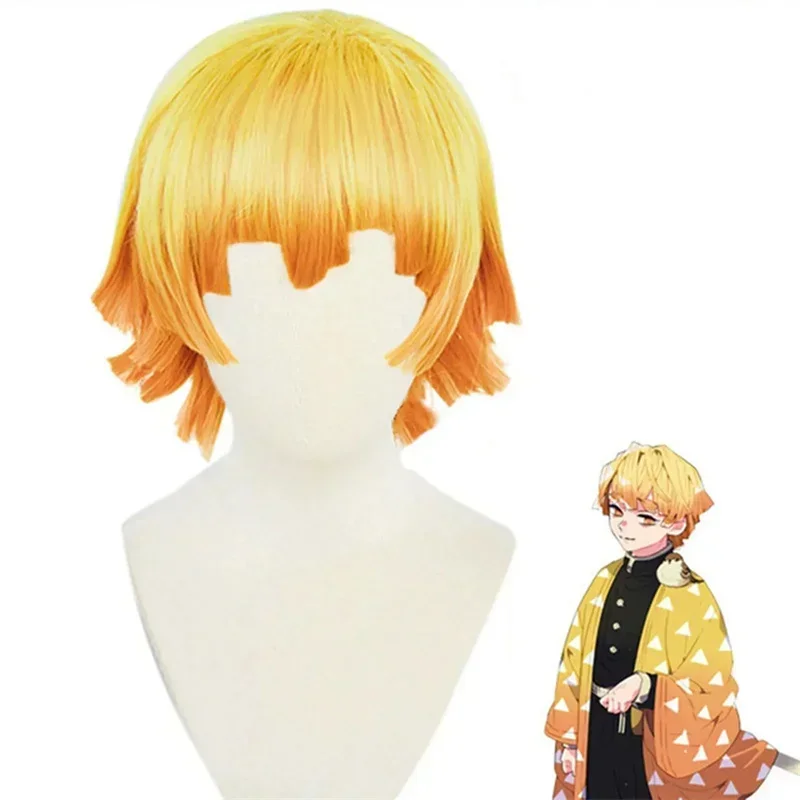 Perruque de cosplay Anime، جودة عالية، Uzui Tengen Kochou Oke، Kamado Nezuko Oke Roji Mitsuri، Rui Hashibira، Inosuke Sabito