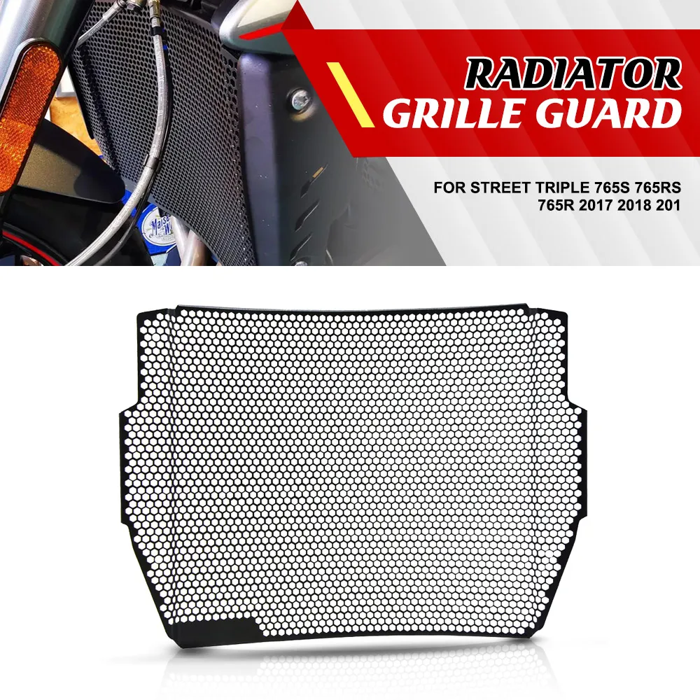 

FOR Street Triple 765S 765RS 765R 2017 2018 2019 Radiator Grill Cover Guards Cooler Cover Protecter For Street Triple 765 R/S/RS