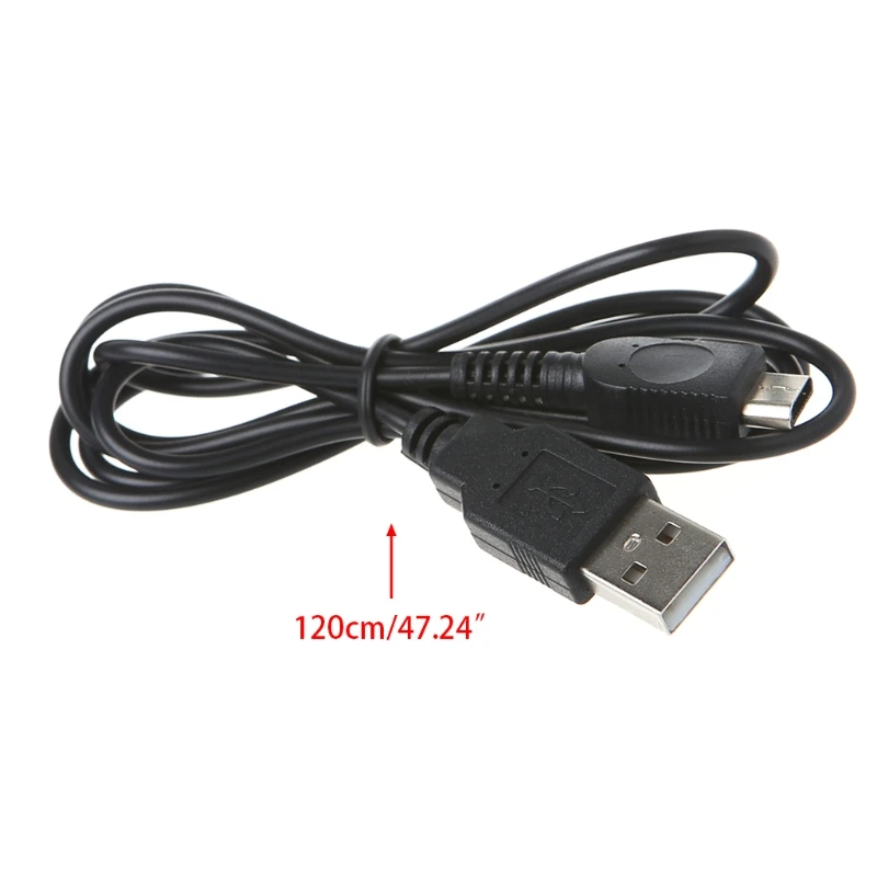 Y1UB 1.2m USB Power Supply Charging Cable Wire for Gameboy Micro for GBM Console