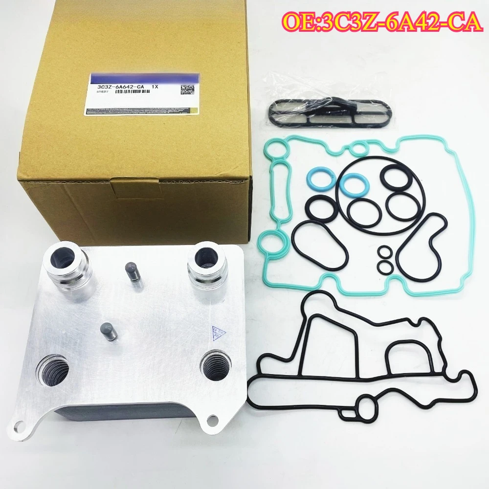 

High quality New For 3C3Z-6A810-A Diesel Engine Oil Cooler EGR With Gasket For Ford F250 F350F450 6.4L Pickup Powerstroke