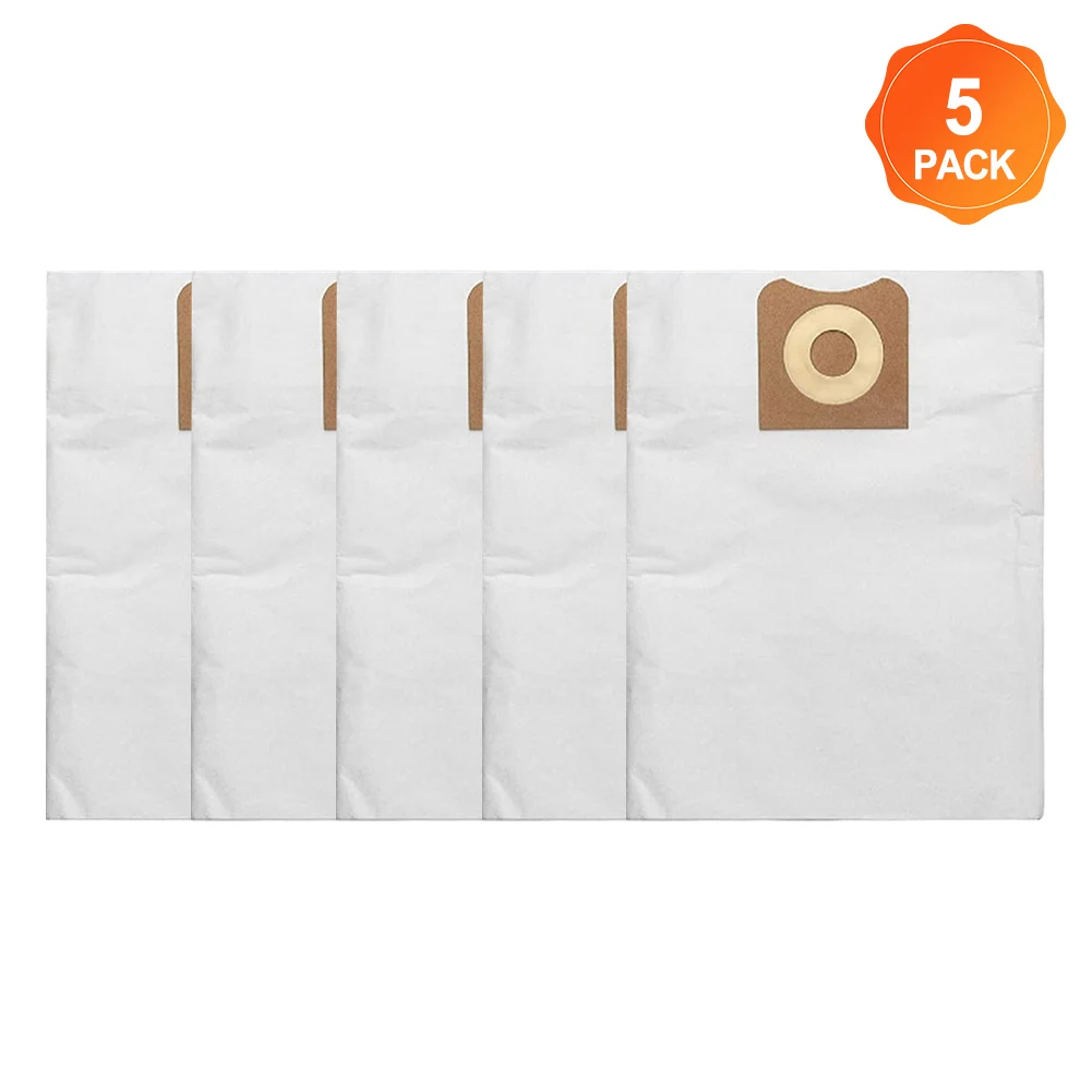 For Shop For Vacuum Filter Bags Designed Specifically for RIDGID Wet/Dry Models Enhanced Filtration and Suction Performance