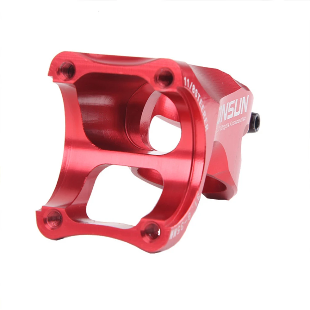 CNC Mountain Bike Aluminum Alloy Stem, Adequado para XC Mountain e Road Bike, Negativo 17 Graus, 31.8x70mm, 31.8x 70mm