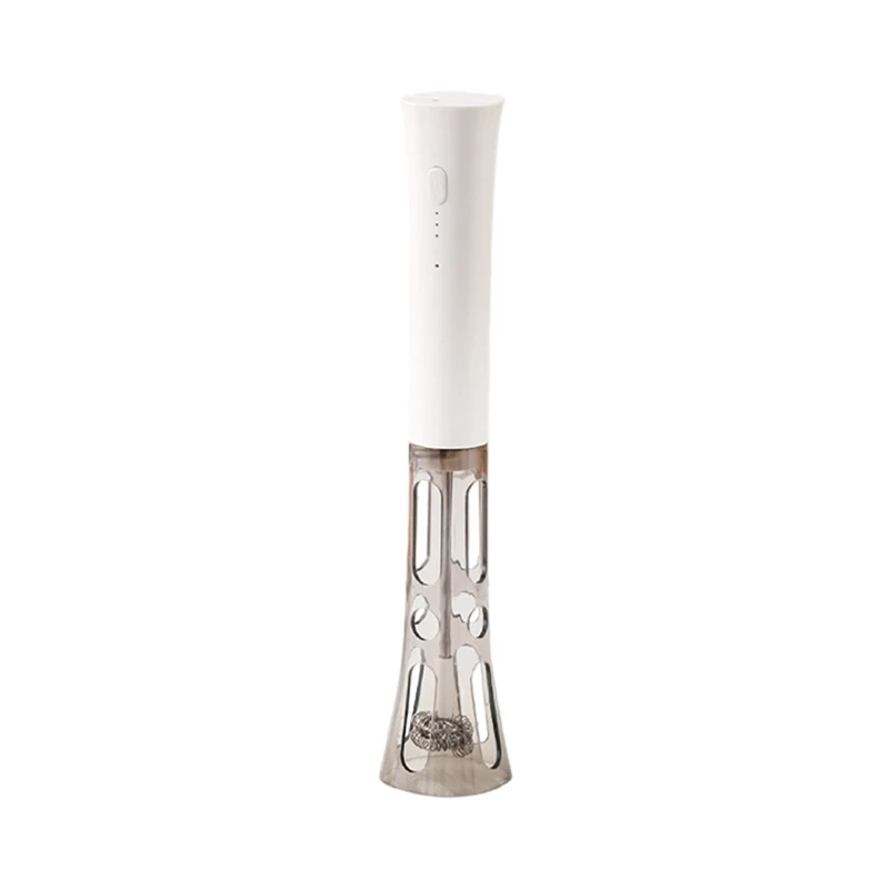 WISH USB قابلة للشحن الفولاذ المقاوم للصدأ الحليب Frother، يده خافق الحليب الكهربائية للقهوة، المطبخ البيض السائل النمام