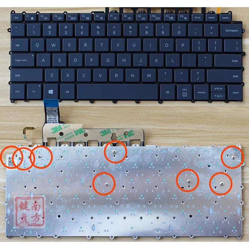 

NEW for SAMSUNG Galaxy Book S NP767XCM 767XCM US KEYBOARD BACKLIT