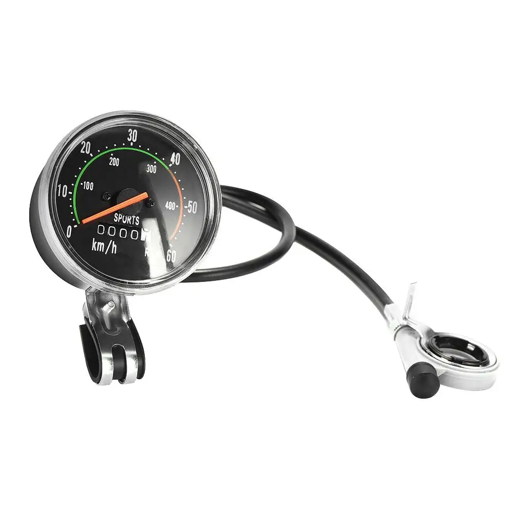 Bike Computer Analog Speedometer Classic Cycle Odometer Wireless for 26 28 29 Inch Bicycles