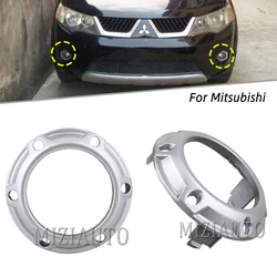 Front Bumper Fog Light Covers Grill Bezel Frame Accessories For Mitsubishi Outlander 2007 2008 2009 Auto Part Number 6400A739