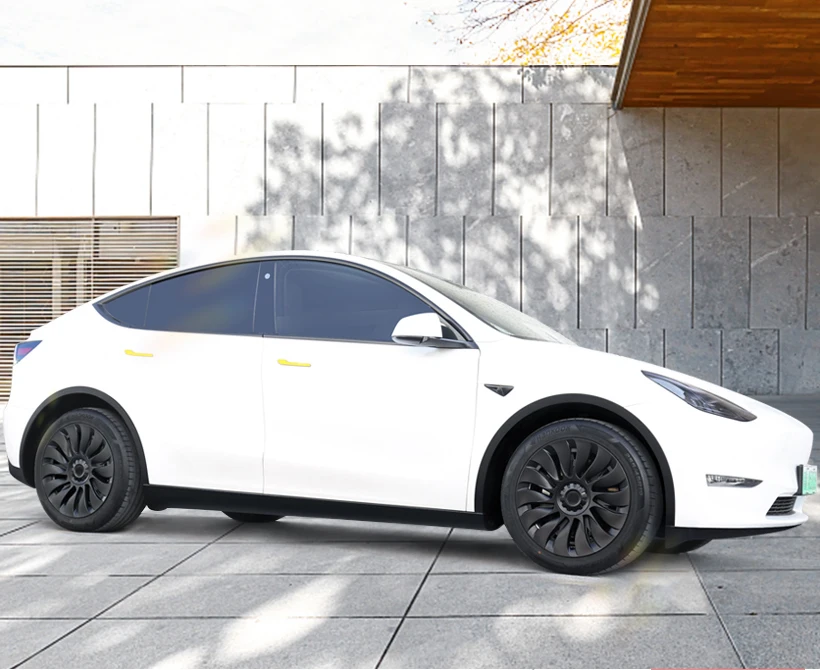 4PCS 19 Zoll Radkappe für Tesla Modell Y 2024 Leistung Ersatz Rad Radkappe Rechts & Links Radkappe Volle Felge Abdeckung Zubehör – Detail 25
