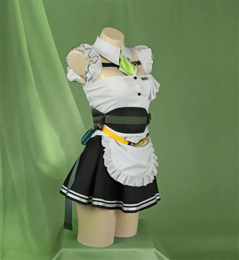 Nikke The Goddess Of Victory Soda Cosplay Costume Game Nikke Cosplay Soda Sexy Maid Uniform Costume Wig Halloween Carnival Suit