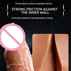 ألعاب جنسية كبيرة للنساء ، دسار TPE ، قضيب مريح ، لعبة جنسية للبالغين ، 18 دسار واقعي أعلى 12 من الصعب & مبيعات القضيب السميكة - No5