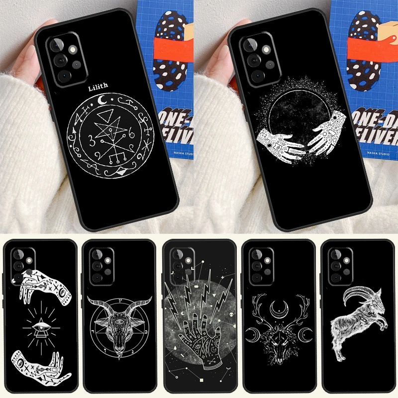Witch Witchcraft Case For Samsung Galaxy A14 A55 A06 A05 A36 A26 A16 A54 A34 A22 A32 A52 A35 A15 A53 A13 A56