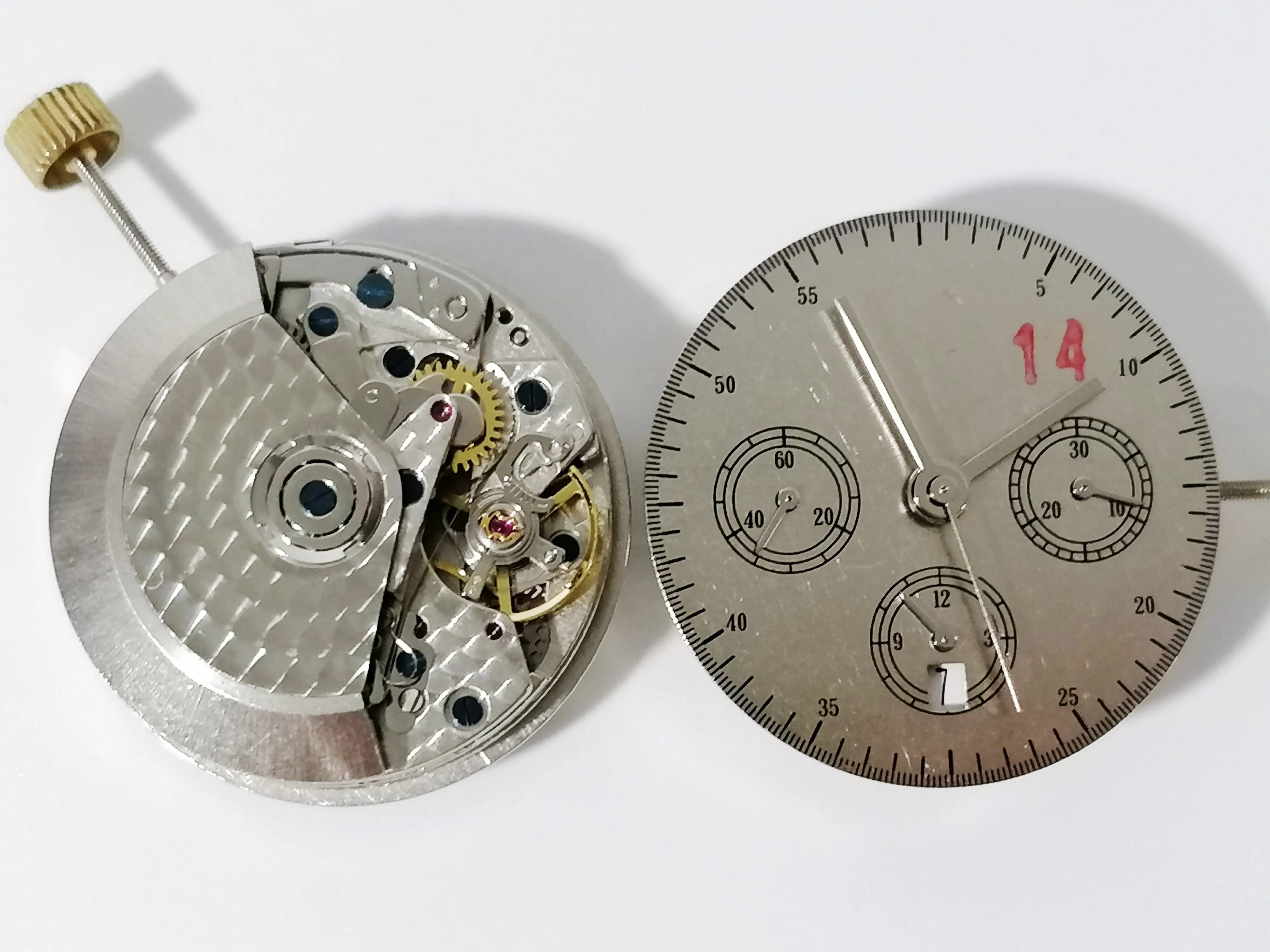 7750 watch movement, six-pin multi-function, single calendar and double calendar, new automatic mechanical movement