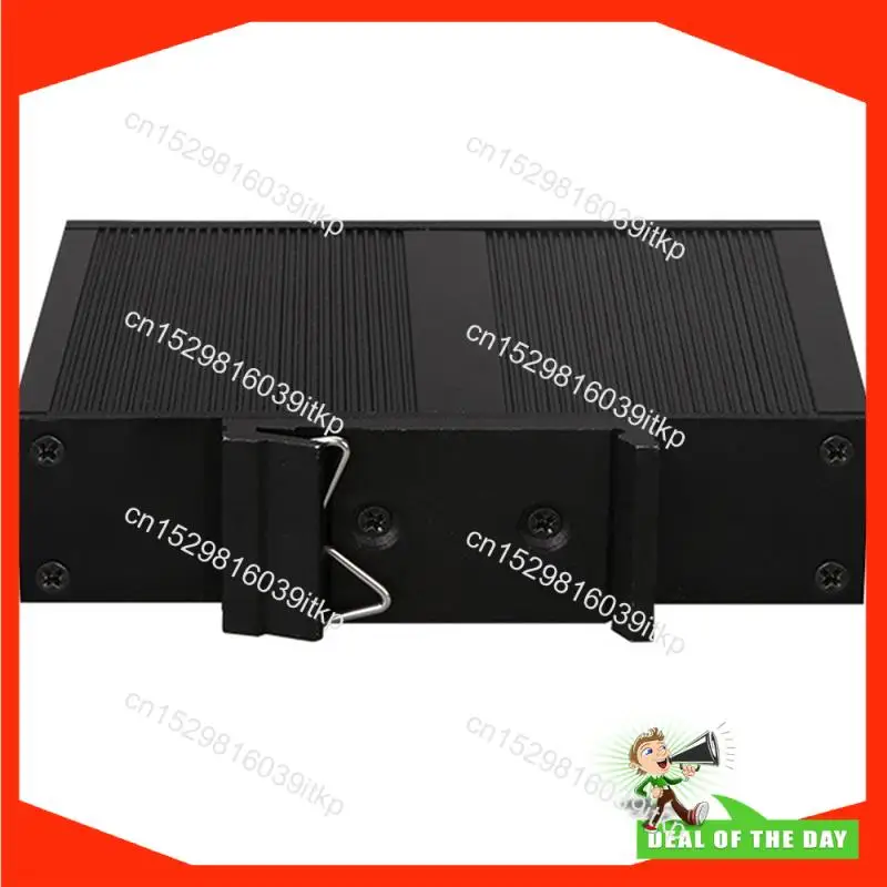 August 3X 5 Port 100Mbps Network Switch Ethernet Industrial Grade Switch Unmanaged Rail Type Industrial Network Splitter