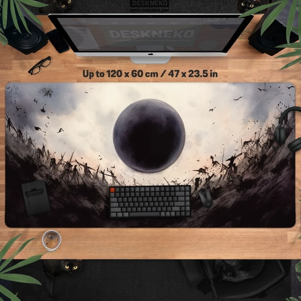Planar Chaos Desk Mat: Damnation Mouse pad, mtg tcg magic play mat playmat, extra large Deskmat, gaming keyboard matt