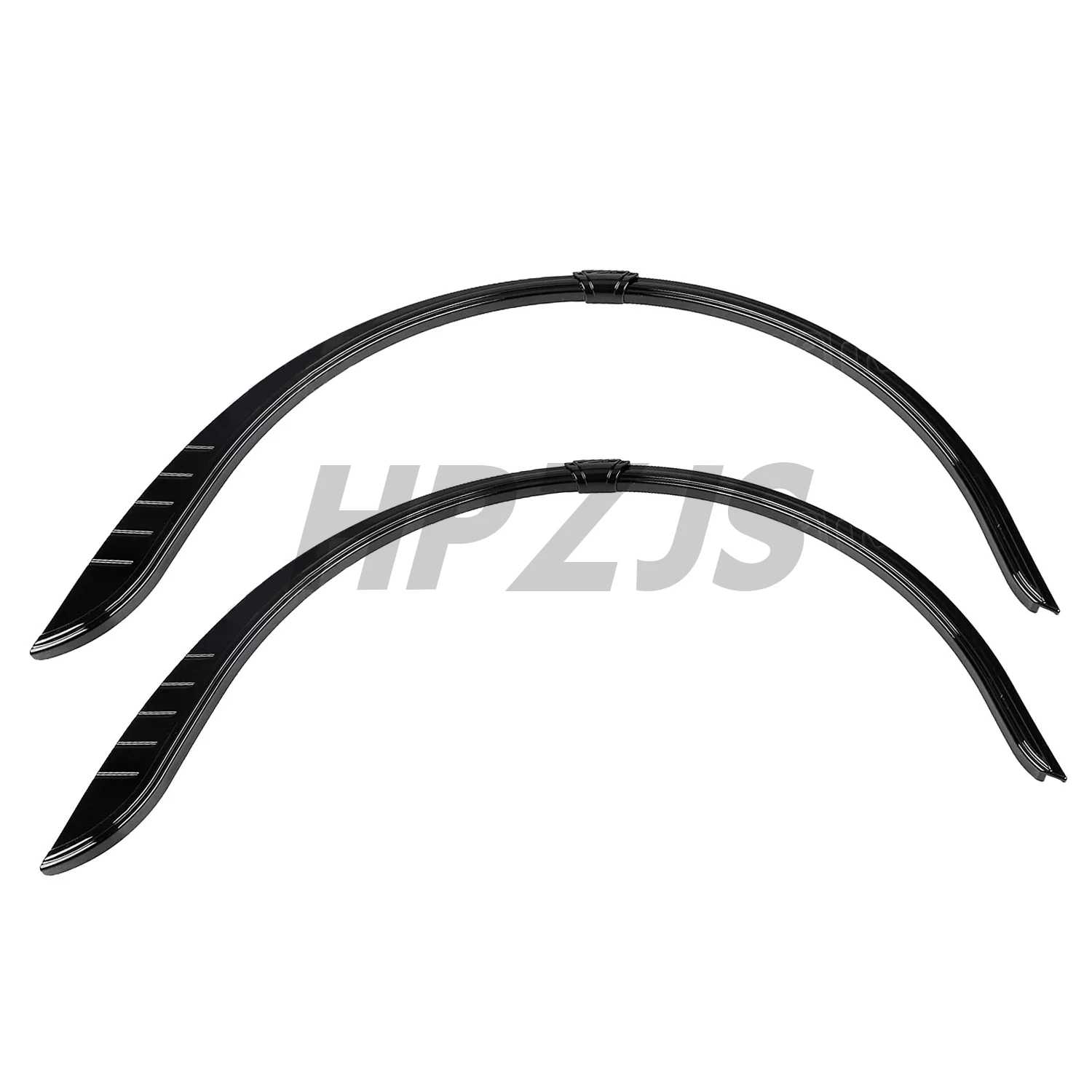 

4 шт. комплект, хромированный/черный АБС-пластик, расклешенные юбки на заднее крыло мотоцикла, накладка, акцент для Harley Tri-Glide Ultra FLHTCUTG 2009-2022