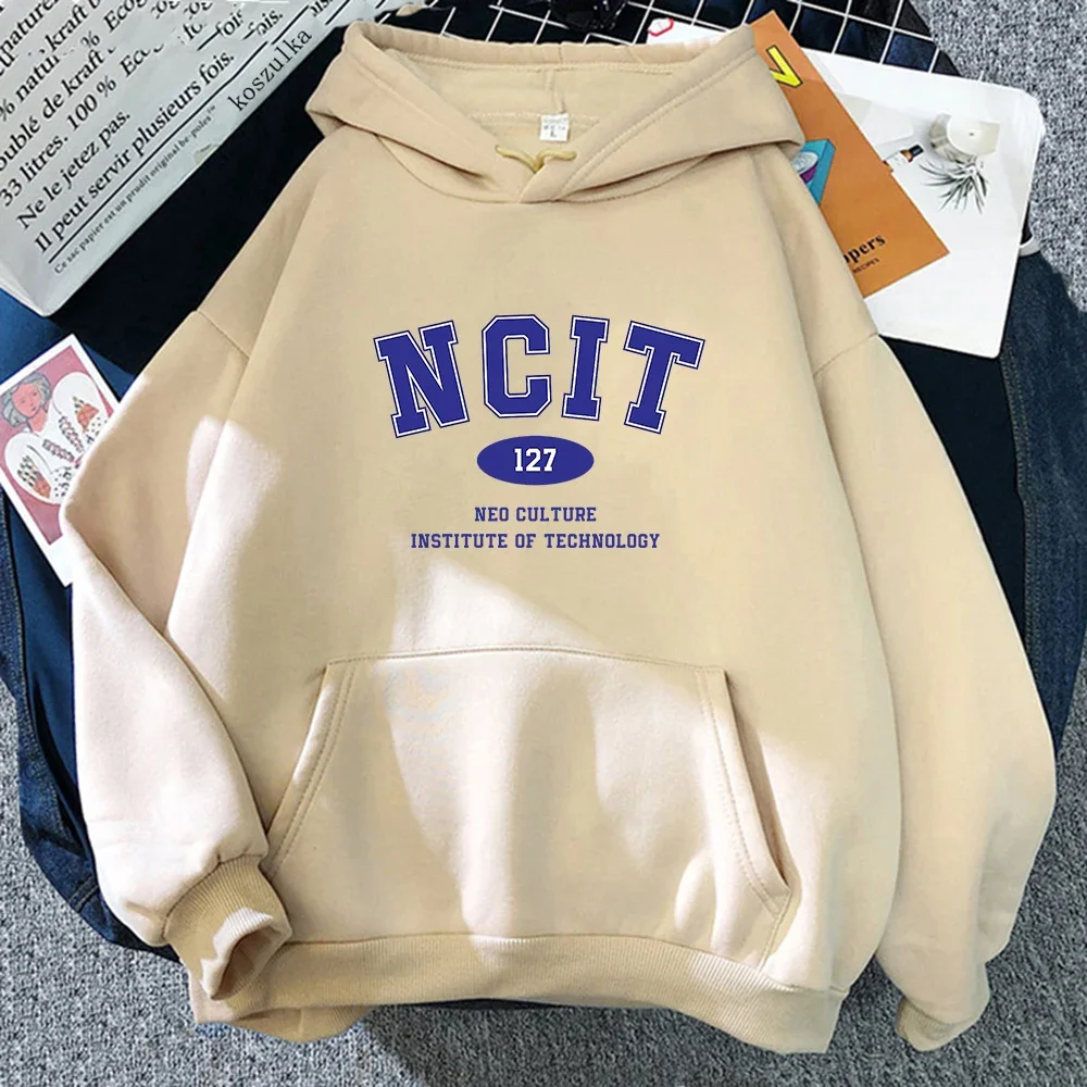 NCT 127 Felpa con cappuccio classica invernale calda Flecee Felpe con cappuccio da donna/uomo Felpa unisex primavera/autunno Vintage Sudaderas