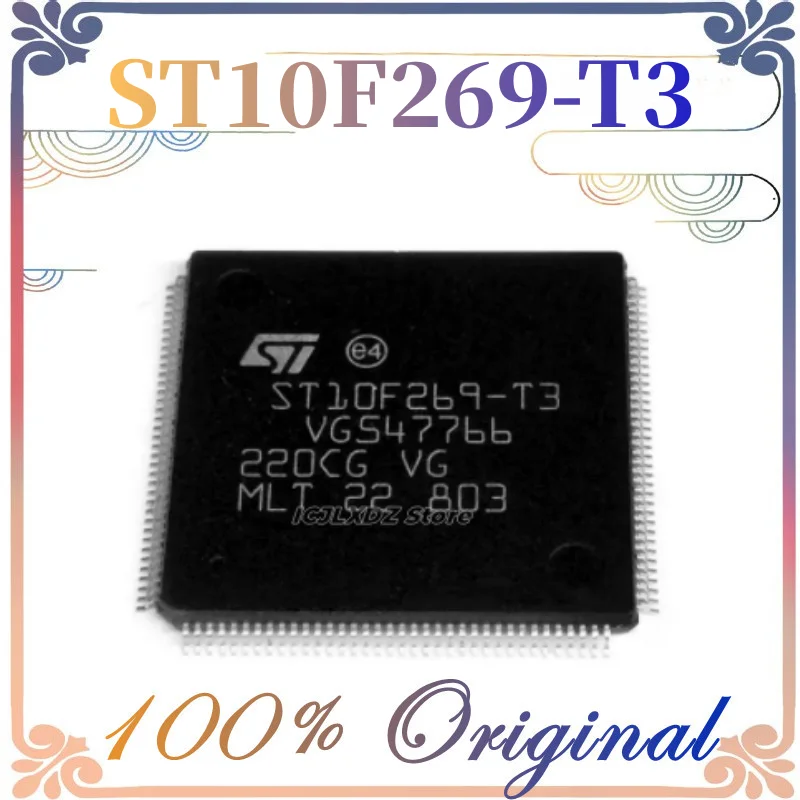 1pcs/lot Original New ST10F269-T3 ST10F269 10F269-T3 QFP144 in stock