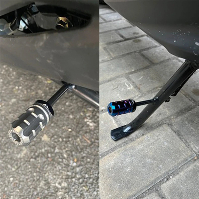 Side Frame Auxiliary Block for Honda NSS350 Forza350 CB400X F CM300 Motorcycle Side Stand Auxiliary Block Support Kick Widener