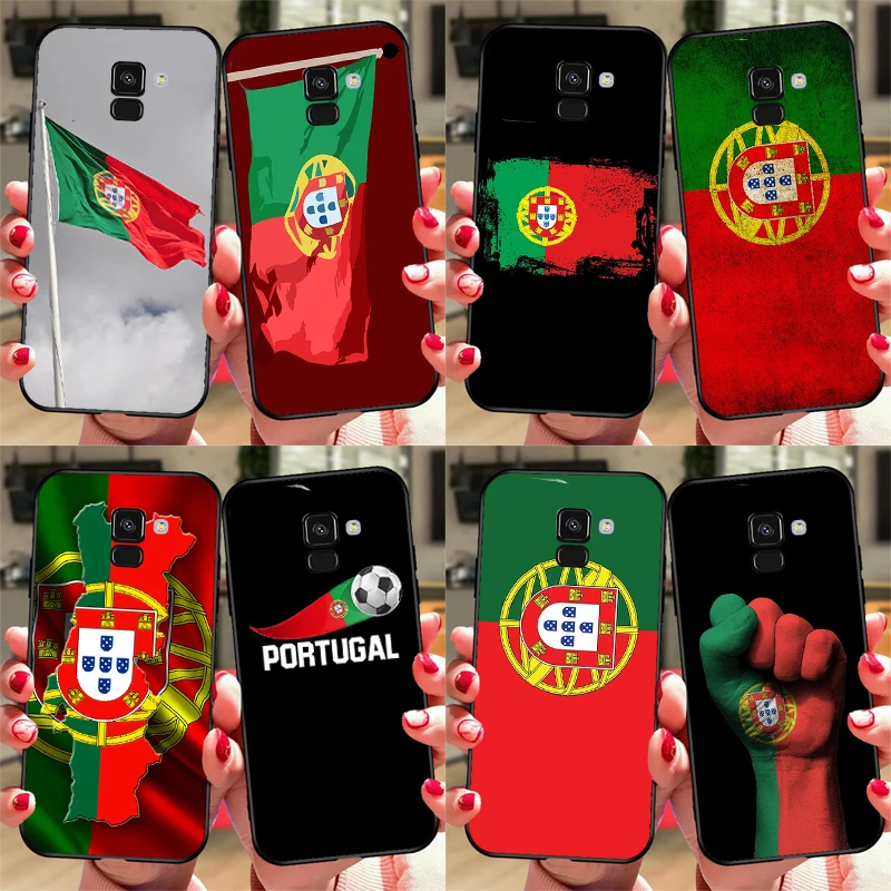 Portugal Flag Case For Samsung J3 J5 J7 J1 A3 A5 2016 2017 J4 J6 J8 A7 A9 A6 A8 Plus 2018 Coque Fundas