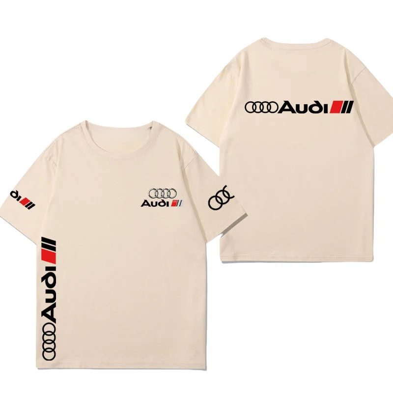 

Summer Audi RS Car Off-Road Modified Performance Car Division Creative Short Sleeve T-Shirt Workwear Clothing T-shirt 2025