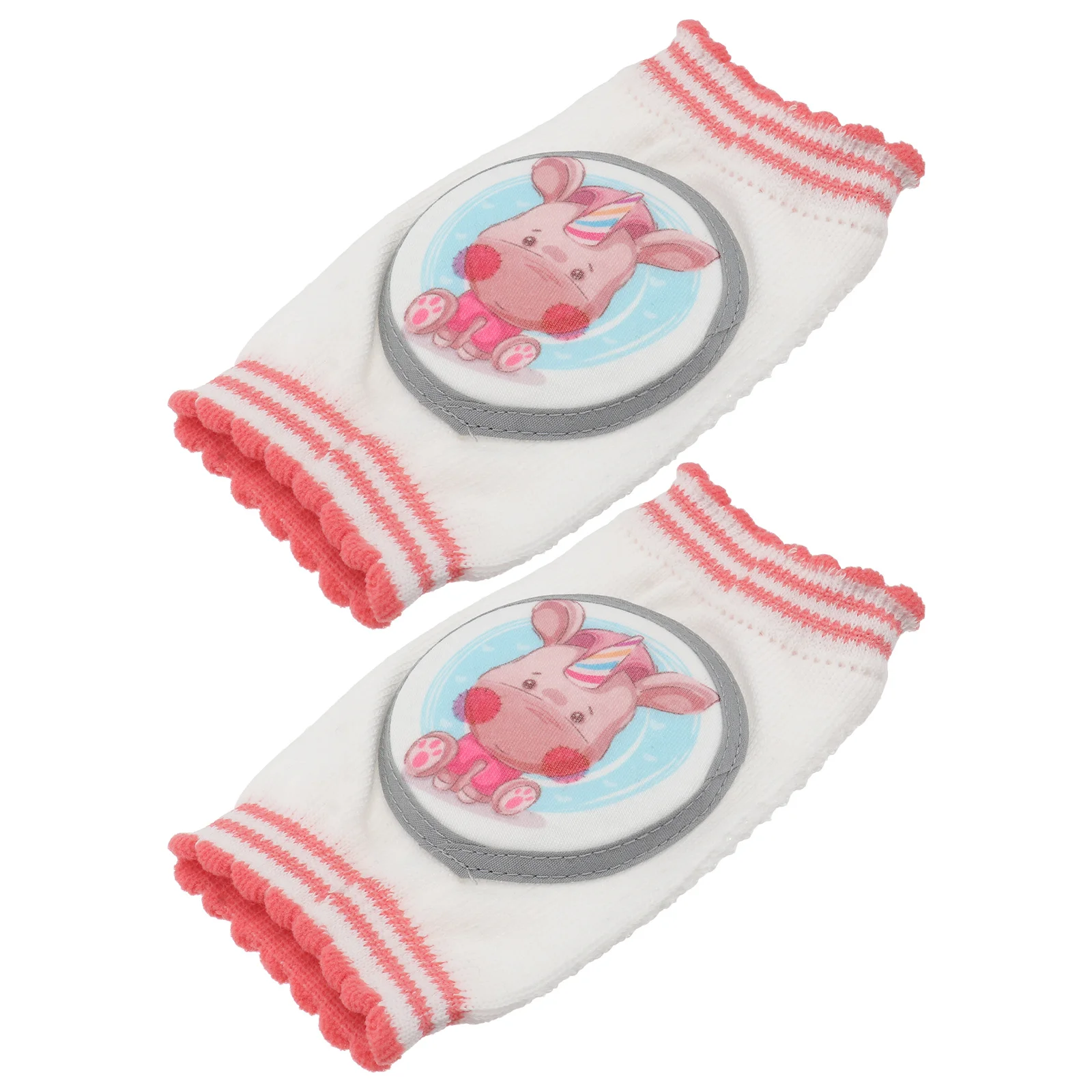 

1 Pair Breathable Children Knee Pads Premium Soft Comfortable Cartoon Animal Design Protective For Toddler
