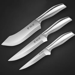 Meat cutting knife, butcher's pig killing knife, sharp bone shaving knife, pork cutting sharpknife, all steel kitchen knife