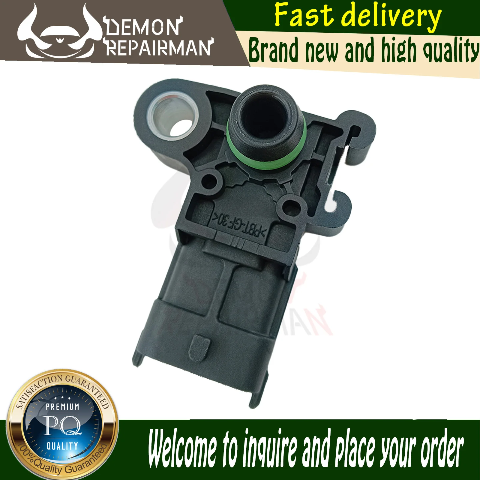 Manifold Absolute Pressure Compatible with Buick Encore Chevrolet Cruze Sonic Trax ORLANDO OPEL INSIGNIA 1.4 0261230263 55567257