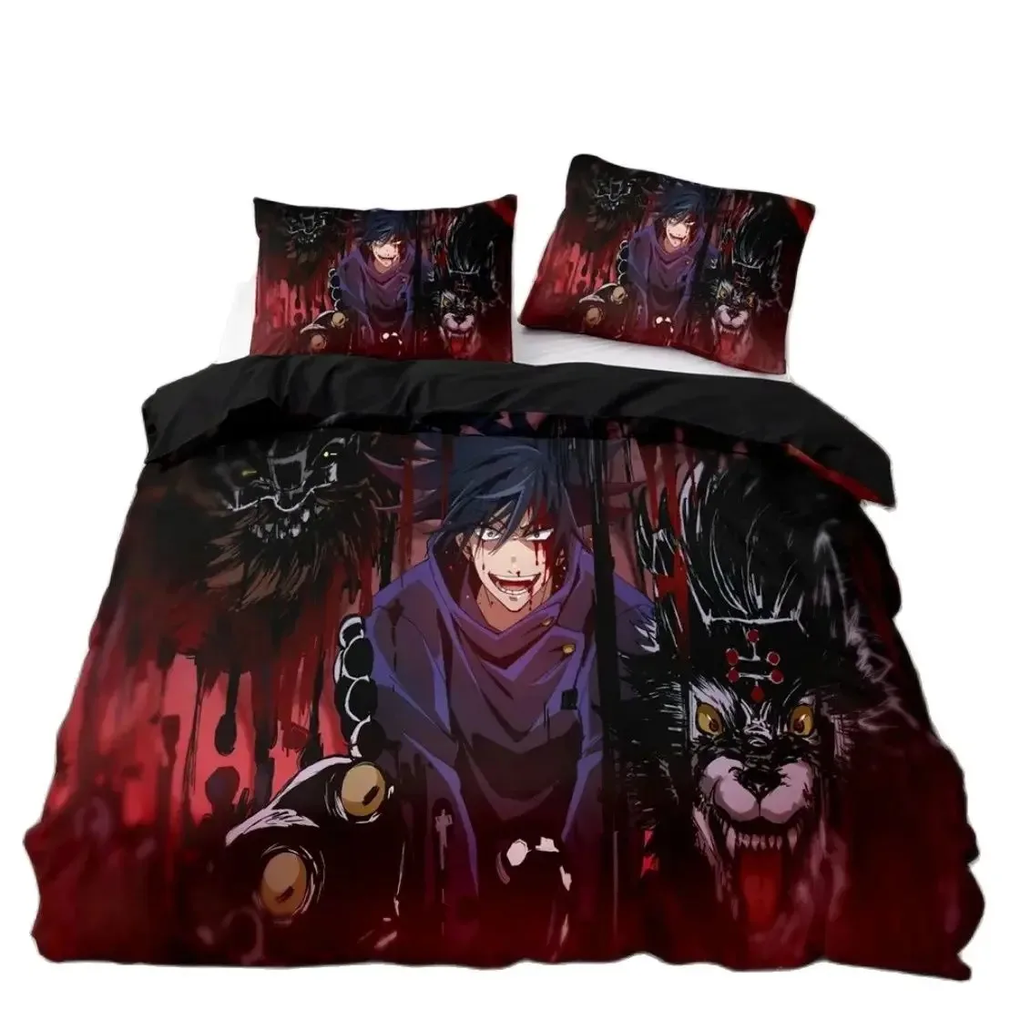 

Jujutsu Kaisen Satoru Gojo Bedding Set Bedroom Soft Modern Bedspreads Comefortable Kids Duvet Cover Quilt Cover And Pillowcase