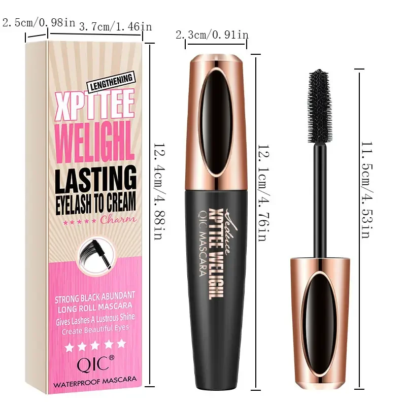 Charming volumizing mascara Waterproof non-smudge thickening curling slender lengthening 4D mascara