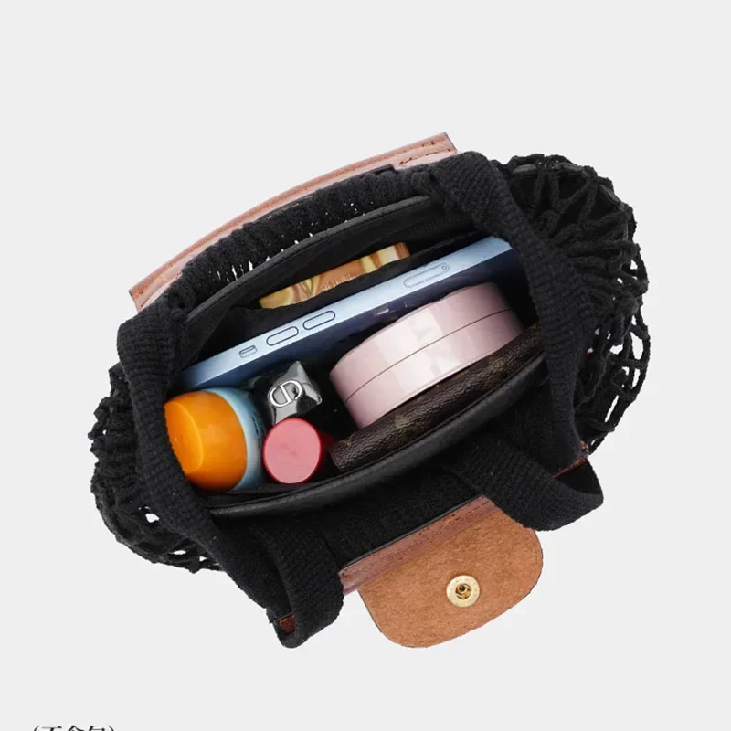 منظم حقيبة دوبونت لـ Longchamp Filet Mini Liner حقيبة تخزين خفيفة للغاية حقيبة متوسطة لمنع السقوط إلى الخارج #4