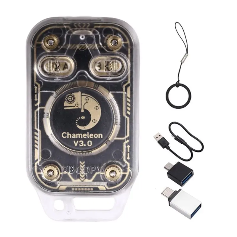 ABJF-3X Upgraded Chameleon V3.0 RFID Smart Chip Reader Emulator 125Khz 13.56Mhz ID IC Smart Card Tag Copyer Read Writer
