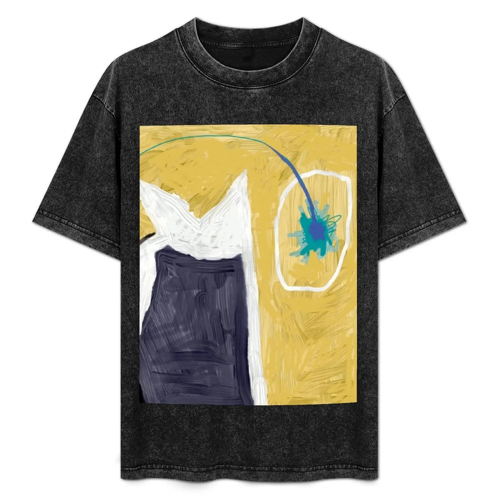 

Mountain and Star T-Shirt Heavy Duty Casual Work Tee