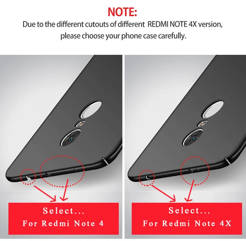 For Redmi Note 4x Case Msvii Ultra Thin Hard PC Matte Cover For Xiaomi Redmi Note 4 Global Version Xaomi Note4x Note4 Pro Cases