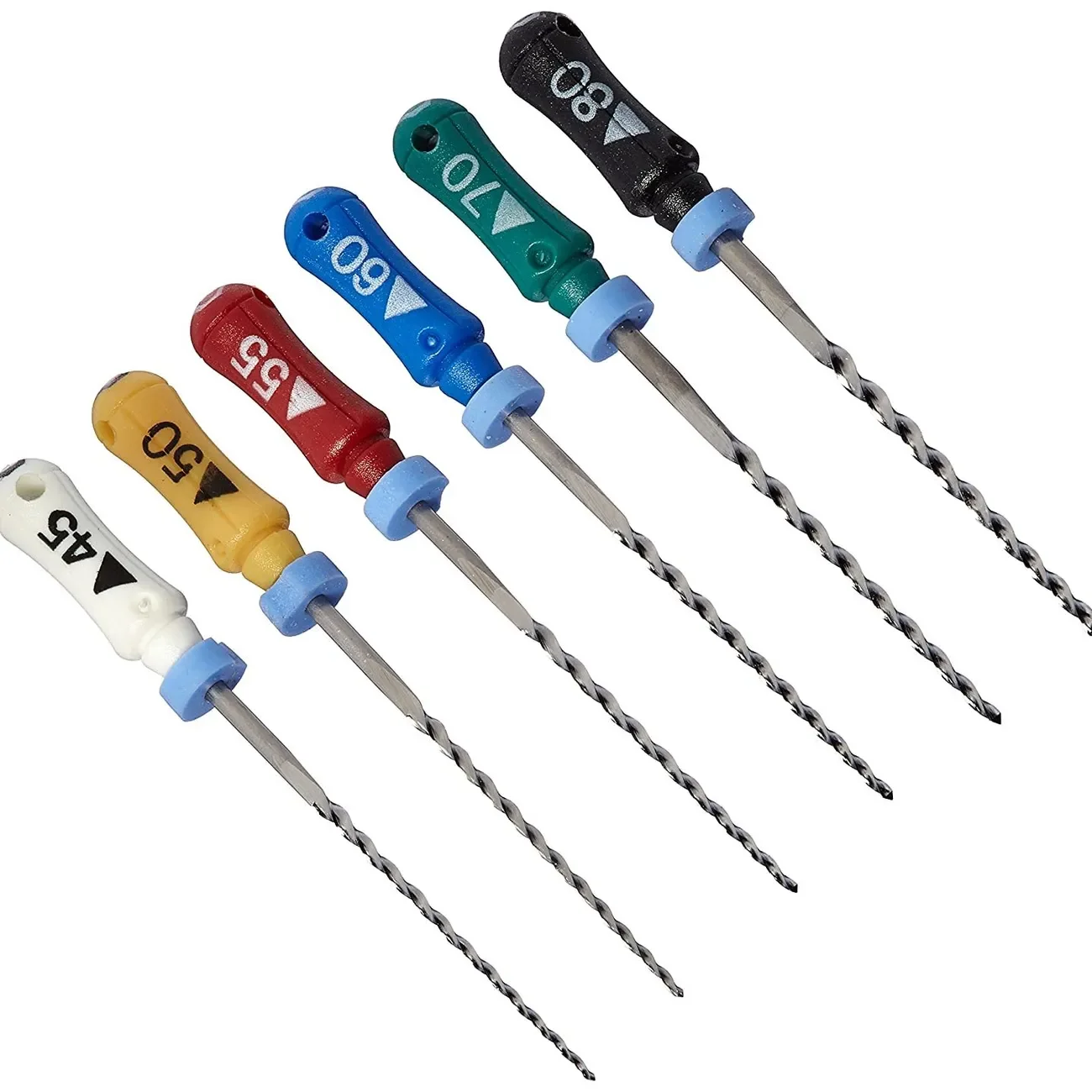 3Box Dental Root Canal Files 21/25mm H/K-REAMER Endodontic Hand Files Root Canal Treatment Stainless Steel Tools