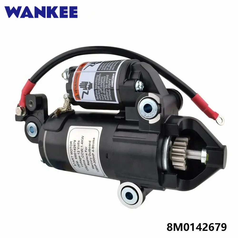 Starter Motor 8M0142679 for Mercury V6 V8 175 200 225 250 300HP Outboard Engine Verado Pro XS