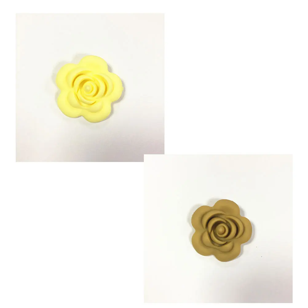 

10 шт., детская соска, силиконовая красочная роза, безопасная мягкая соска для младенцев, соска для прорезывания зубов, коренные зубы для малышей