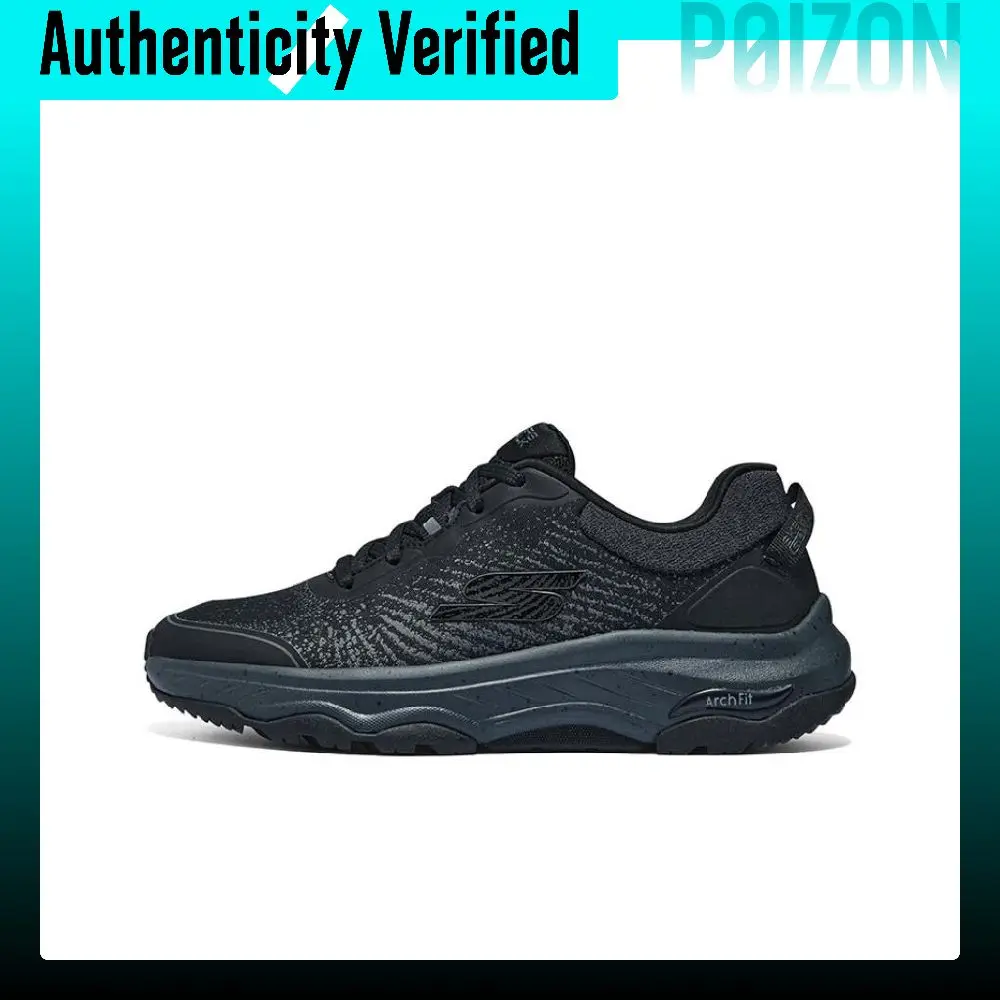 Skechers Go Walk Arch Fit Running Shoes Women's Low-top Black 124448-BBK