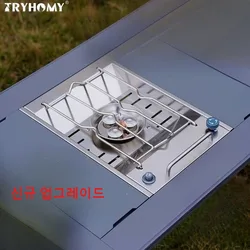 Camping Gas Stove IGT Flat Burner Igt 1 Unit Stove 8000W High Power IGT Gas Burner Gas Furance Outdoor Kitchen
