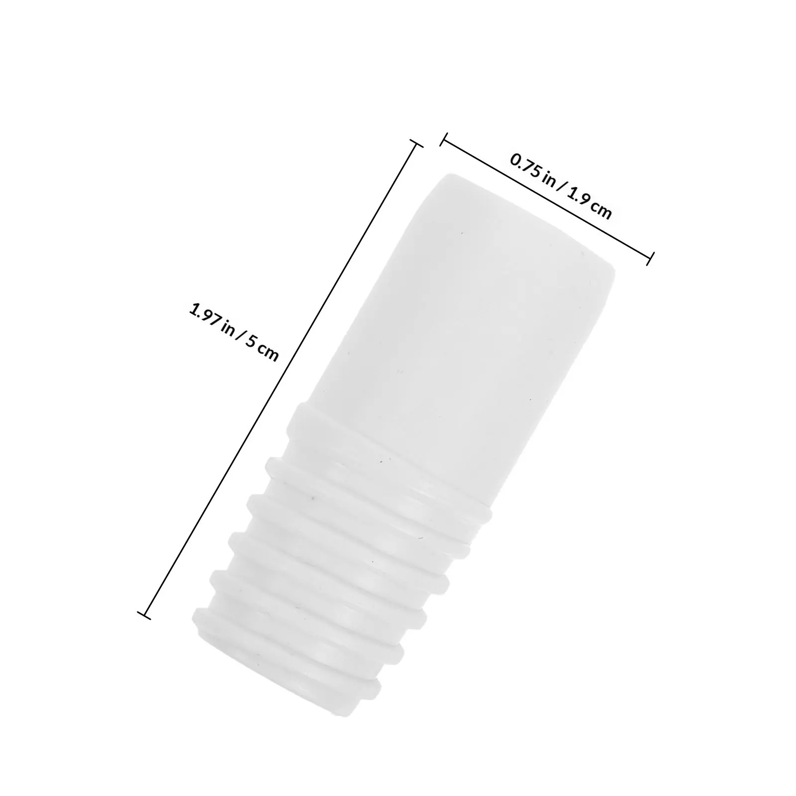 20Pcs Threaded Tips Mop Handle Parts Replacement Connectors Broom Handle Rod Extension Pole Adapter Household Cleaning