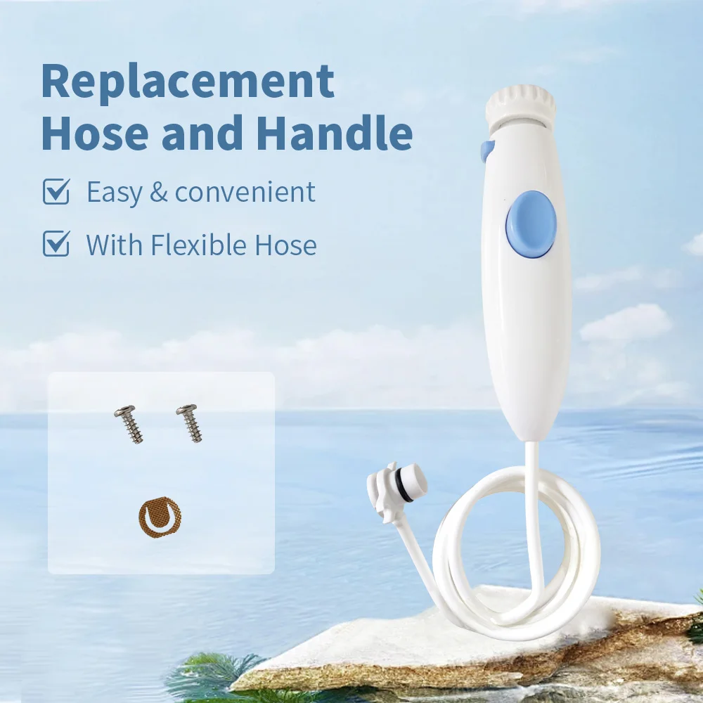Vaclav Replacement Hose Handle Tube For Water Flosser Oral Irrigator Dental Water Jet  For WP-100 WP-150 WP-660 WP-670 WF Series
