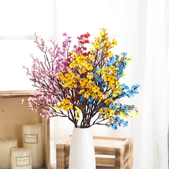 51 cm赤ちゃん呼吸人工花Gypsophila DIYクリスマスウエディングホーム装飾造花リビング花瓶配置