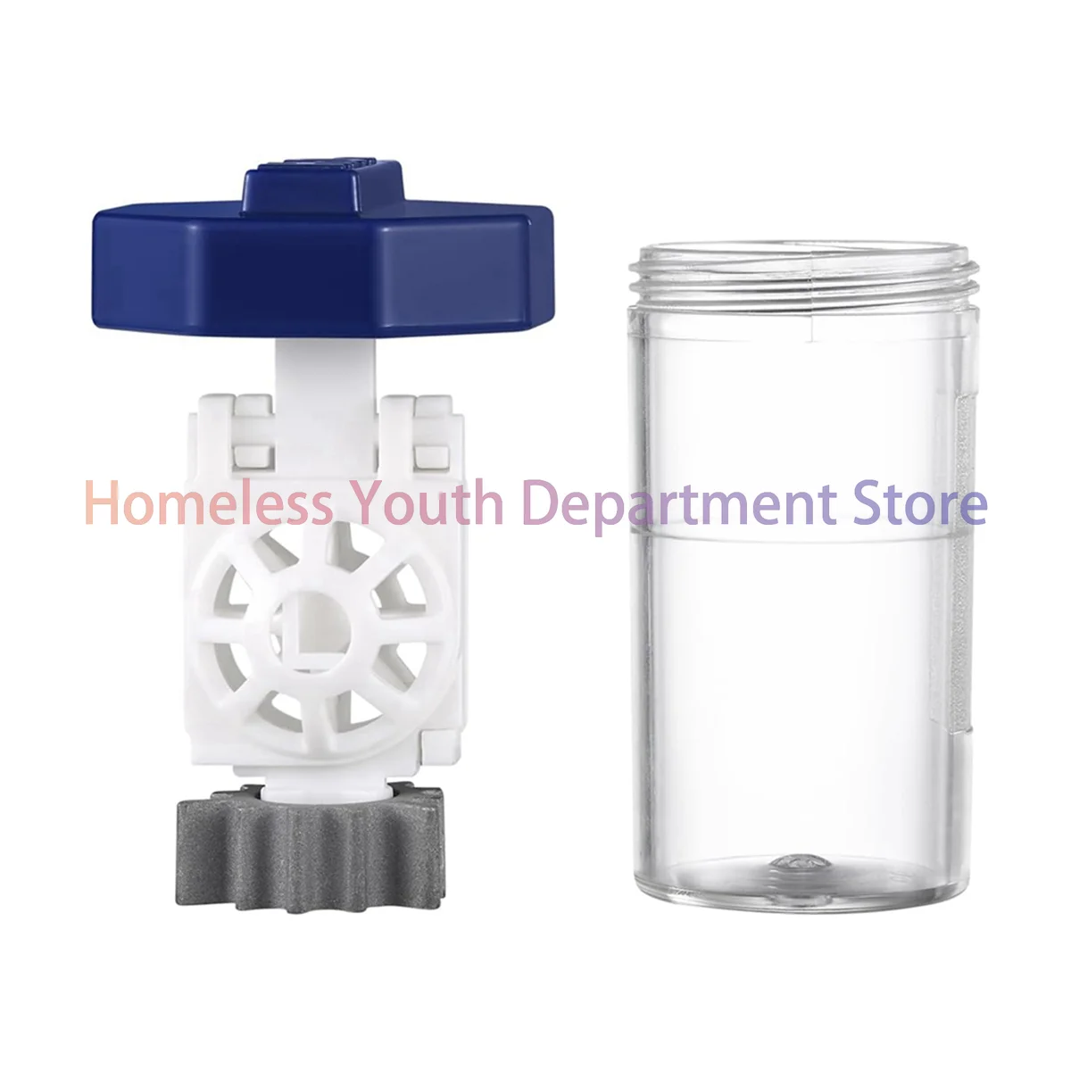 ABQR 6 Pieces Hydrogen Peroxide Contact Lens Case Cleaner, Eye Scleral Contact Lens Stiff Clip Washer Machine, Portable