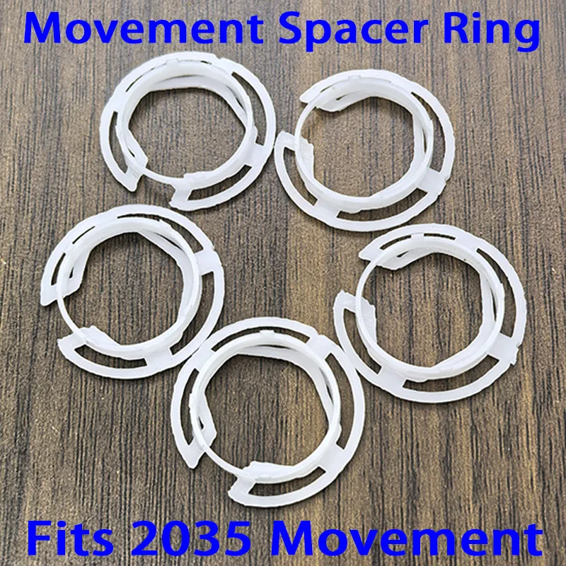 1/2/5PCS 2035 Movement Spacer Ring Outer Diameter 27mm Height 3.8mm Fits 2035 Movement Fixed Ring Repair Replace Parts